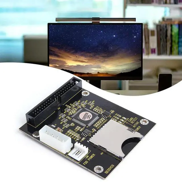 Alt view image 4 of 4 - SD Memory Card To 3.5inch 40Pins Male IDE Adapter 5V SD-3.5 IDE Secure Converter Support Up To 128gb SDXD Card
