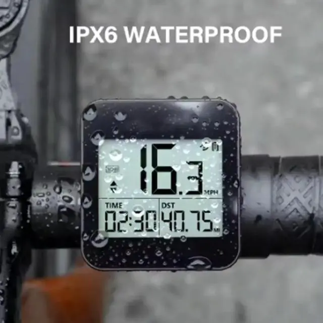 Alt view image 4 of 4 - Wireless Cycling Navigation Speedometer Satellite Tracking Waterproof Bike Computer Large Screen Auto Sleep Mode 25H Use