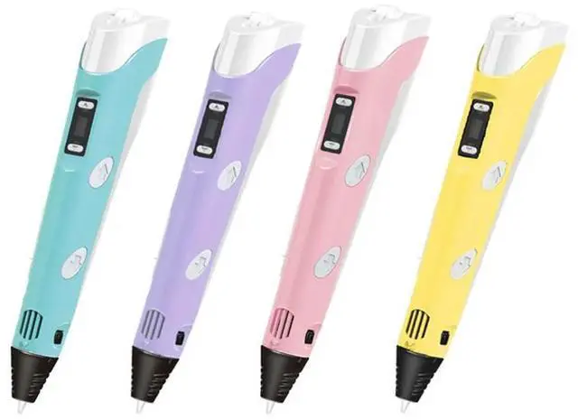 Alt view image 4 of 4 - 3D Printing Pen DIY Painting Children Fun Camouflage With LCD Screen Compatible PLA Filament 3D Printing Pen B