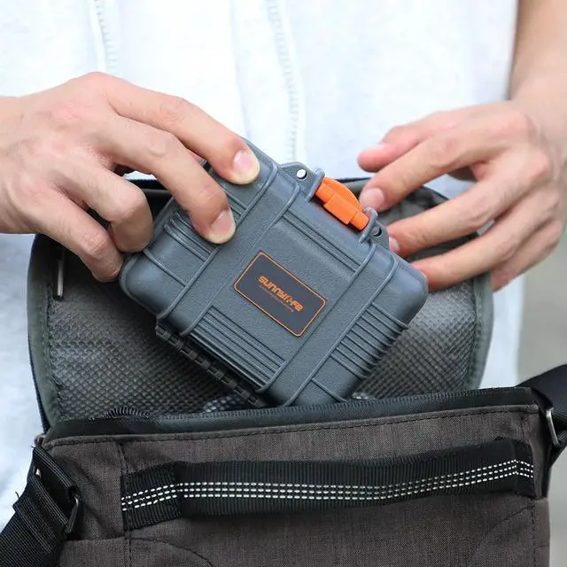 Alt view image 3 of 4 - Carrying Case Waterproof Hard Case Portable Safety Protection Box for OSMO ACTION 5Pro/4/3 Accessories