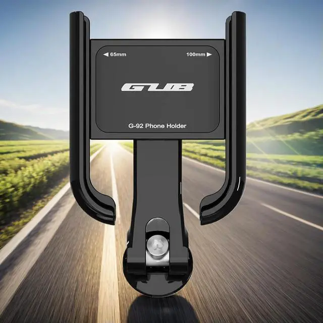 Alt view image 3 of 4 - Bike Phone Holder Adjustable Bike Handlebar Mobilephone Support 270° Rotatable Bicycle Stem Mount Bracket Cycling Accessories