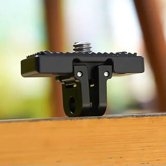 Alt view image 2 of 4 - Magnetic Quick Release Base Aluminum Alloy Magnetic Adapter Riding Holder Action Camera Tripod Adapter Mount for X4