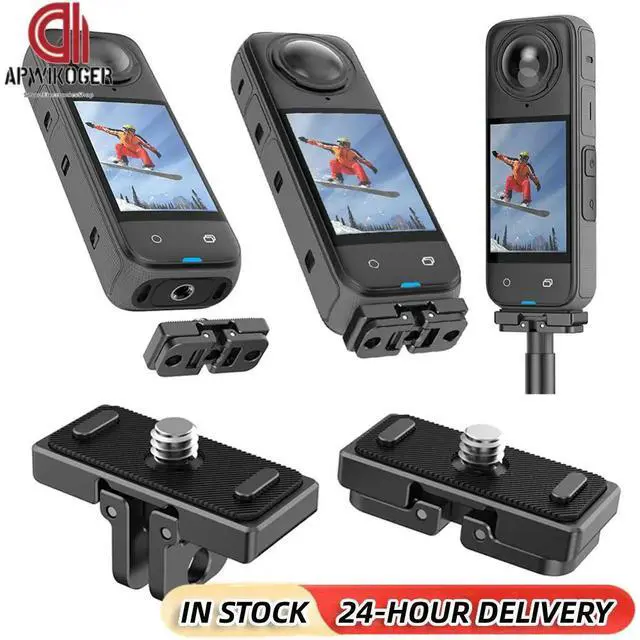 Main image of Magnetic Quick Release Base Aluminum Alloy Magnetic Adapter Riding Holder Action Camera Tripod Adapter Mount for X4