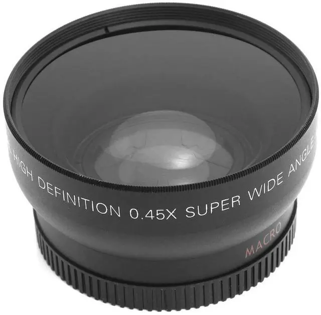 Alt view image 3 of 4 - 52MM 0.45x Fisheye Wide Angle Macro Lens Infrared Compatible High Definition Lens for 18-55mm 55-200mm 50mm 1.4 50mm