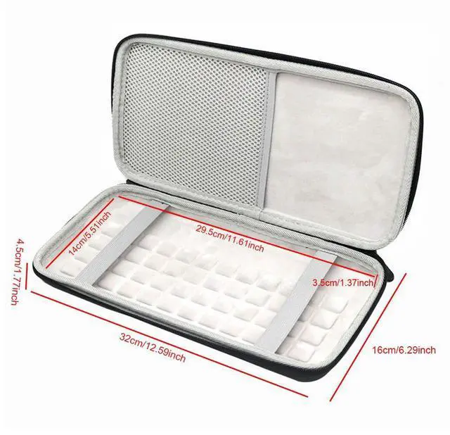 Main image of EVA Hard Case Protective Bag Illuminated Keyboard Travel Carrying Bag Case for Mini Wireless Keyboard