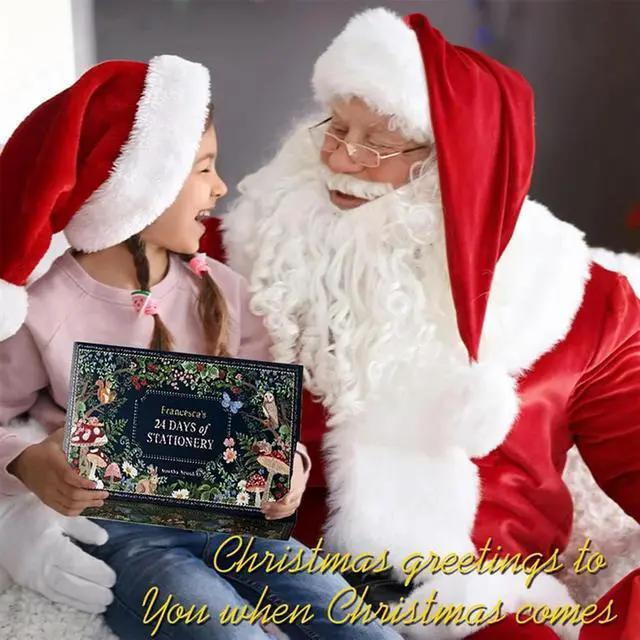 Main image of Stationery Advent Calendar 2024, Christmas Countdown Ultimate Calendar, Book Advent Calendar 2024, Christmas Stationery