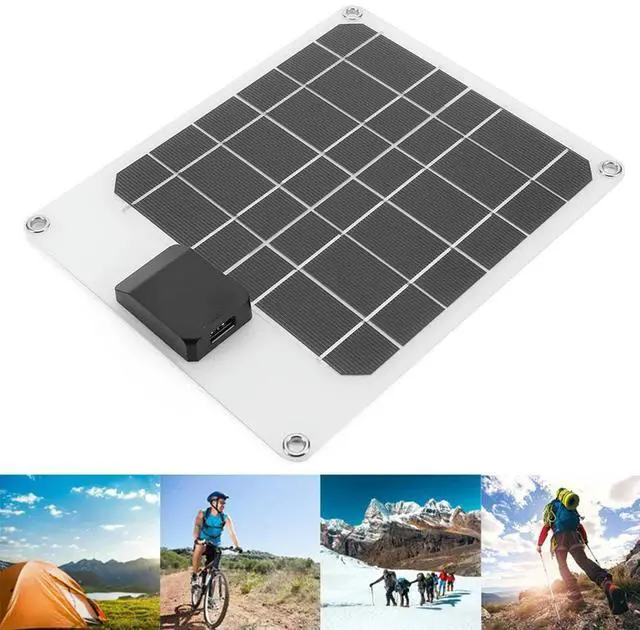 Alt view image 2 of 4 - 20W/25W Charger Solar Panel Waterproof 5V USB Outdoor Solar Panels Outdoor Hiking Camping for Mobile Power Supply Camera