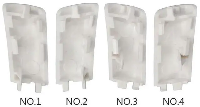 Alt view image 2 of 4 - 4pcs Landing Gear Antenna Cover Replacement Decorative Cap for Phantom 4 Pro / Advanced /V2.0