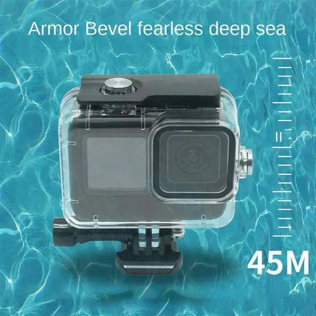 Main image of 4X Diving Case Housing For Go Pro 11 10 9 Black Action Camera Underwater 45M Protection Shell Action Camera Accessories