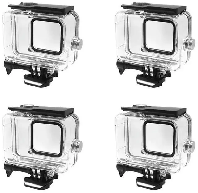 Alt view image 4 of 4 - 4X Diving Case Housing For Go Pro 11 10 9 Black Action Camera Underwater 45M Protection Shell Action Camera Accessories