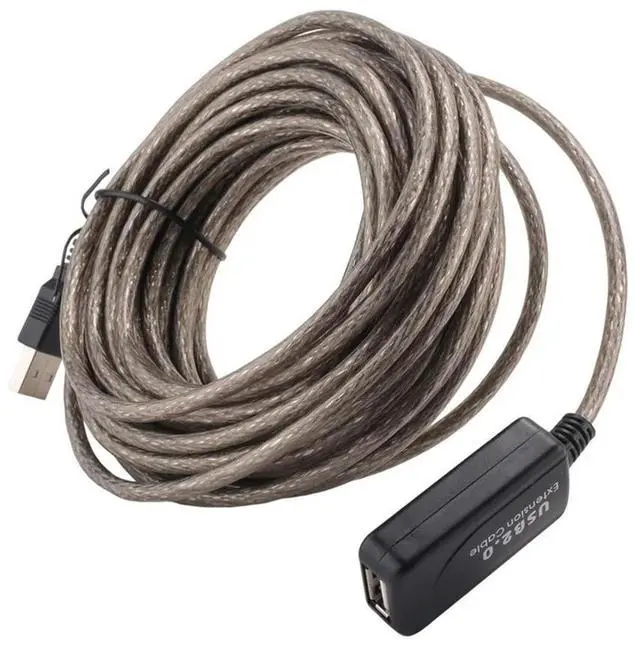 Alt view image 4 of 4 - 3X 10M USB 2.0 Extension Active/ Repeater 480 Mbp Active USB Extension Cable