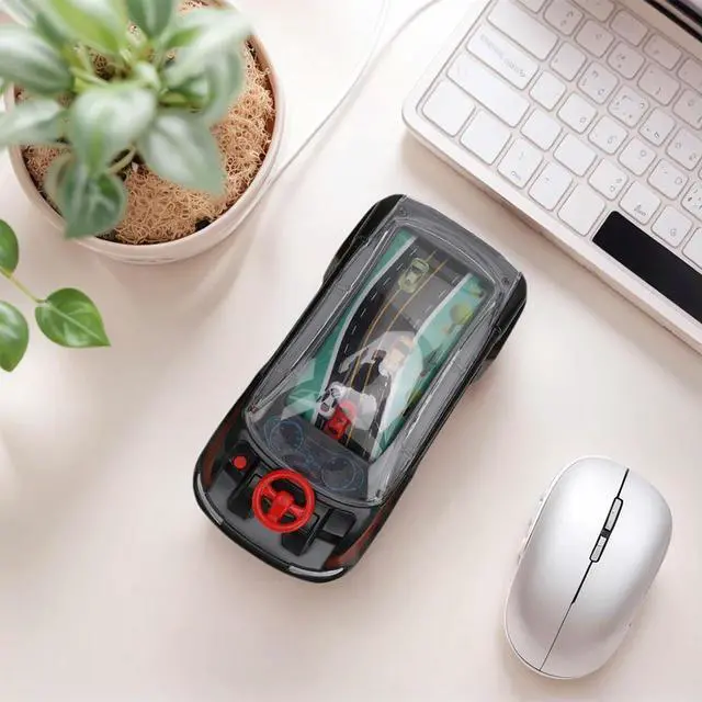 Alt view image 3 of 4 - Handheld Racing Car Game Car Racing Machine Innovative Adventures Game Machine Steering Wheel Toy for Developing ligence