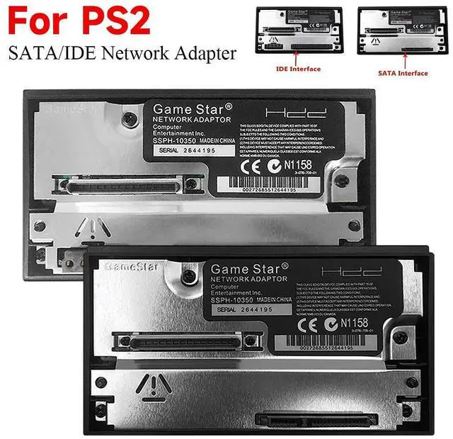 Alt view image 3 of 4 - SATA Interface Network Card Adapter HDD Memory Card for PS2 Game Console SATA Interface HDD for 2