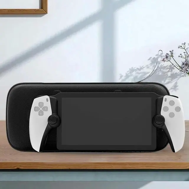 Alt view image 3 of 4 - Hard Carrying Case Anti Scratch Carrying Case Bag EVA Accessories Handbag with Mesh Pocket for PS5 Portal for Portal