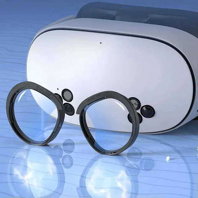 Alt view image 2 of 4 - For Quest 3S Anti-Blue Light Lenses Replacement VR Lenses VR Headset Mirror for Quest 3S VR Glasses VR Accessories