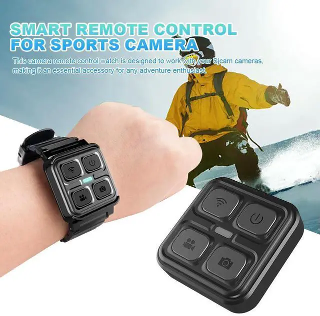 Alt view image 4 of 4 - Sports Camera Remote Controller RF Wrist Action Camera RC Watch Adjustable ligent RC Watch Flexible for Sjcam M20/ SJ6/ SJ8
