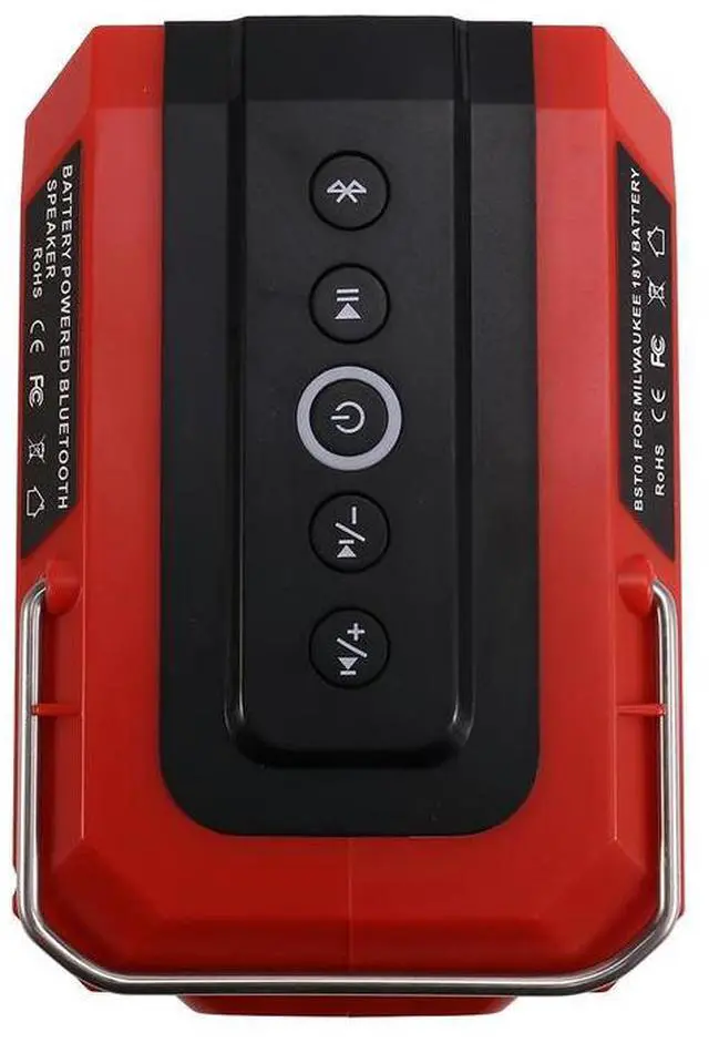 Alt view image 6 of 8 - Portable Bluetooth Speaker for Milwaukee M18 18V _L50A
