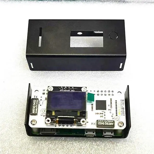 Main image of Duplex MMDVM Hotspot Board UHF VHF + OLED + Case Kit Support P25 DMR YSF For Raspberry Pi Zero W 0W 2W 3B 4B