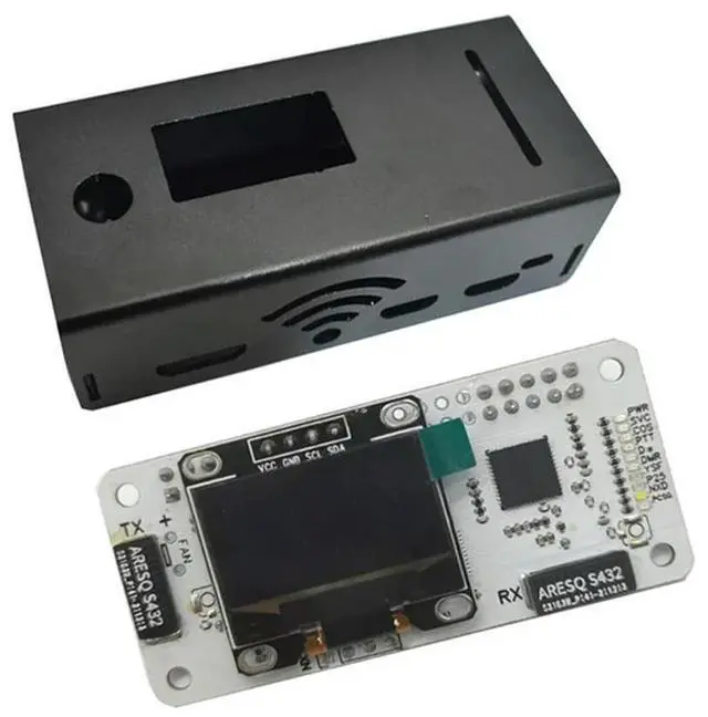 Alt view image 4 of 4 - Duplex MMDVM Hotspot Board UHF VHF + OLED + Case Kit Support P25 DMR YSF For Raspberry Pi Zero W 0W 2W 3B 4B