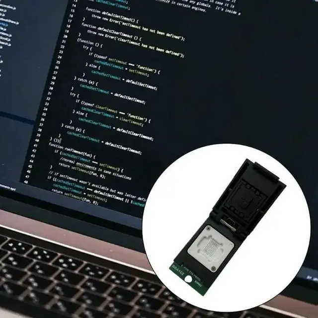 Alt view image 2 of 4 - Spring Loaded Test Probe Holder BGA162 Socket Adapter Precisions Alignment For T76