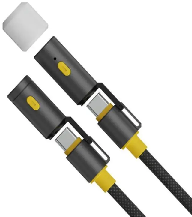 Alt view image 4 of 4 - 240W Fast Phone Charging Cord with Lighter & LED Light Multiple Charger Cord for 16 Pro Max/Pad/Phones/Tablets/Laptop