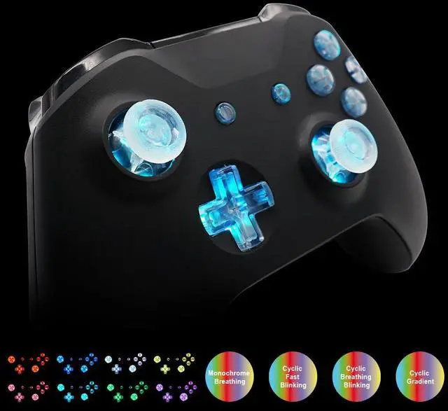 Alt view image 3 of 4 - For XBOX ONE S Wireless Game Controller Light Board LED Gamepad Repair Parts Set