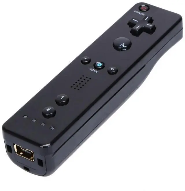 Alt view image 3 of 4 - Remote Controller Gamepad for Nintendo Wii Wii U Console Remote Control Black
