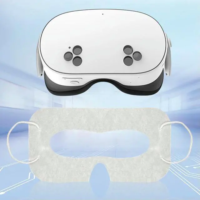 Alt view image 4 of 4 - 100Pcs VR Eye Covers Sweat Guard Virtual Reality Face  VR Sweat  for Quest 3S VR Headset Accessories