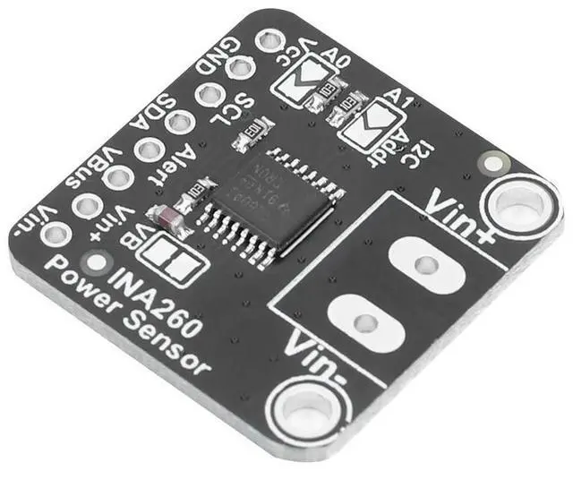 Alt view image 4 of 4 - INA260 High/Low Voltage Sensor Module High Precision High Or Low Side Voltage Current Power Sensor I2C Interface Low Power