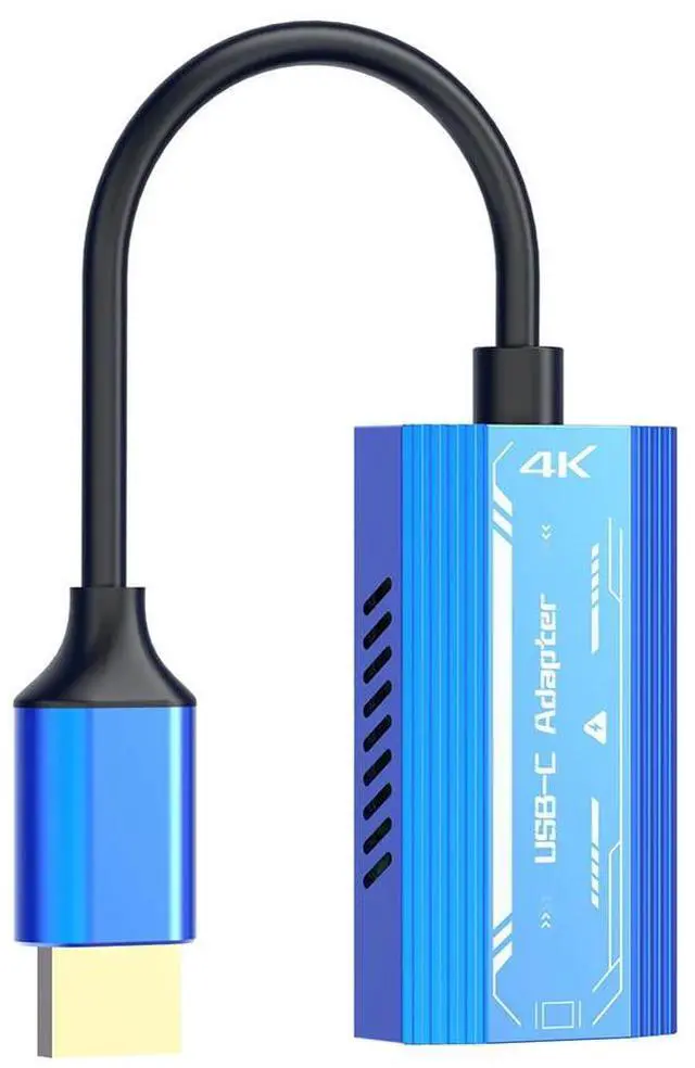 Main image of 4K@60Hz HDMI-Compatible To Type C Converter DC 5V Aluminum Alloy for XREAL/Rokid Air AR Glasses for Switch/Steam Deck /ROG Ally