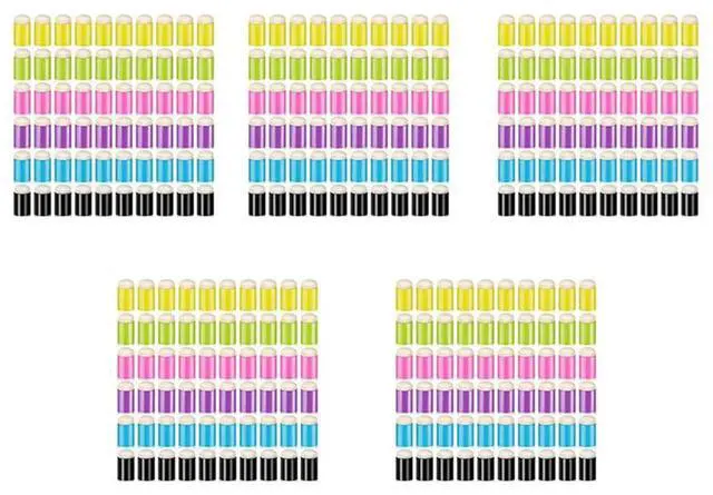 Alt view image 5 of 8 - 300 Pieces Finger Sponge Daubers Finger Painting Sponge Craft Drawing Sponge Dauber Set For Painting Art Ink Crafts