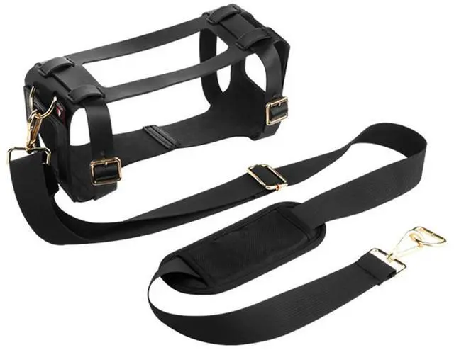 Main image of PU Protective Cover with Adjustable Shoulder Strap Travel Protective Cover Case Speaker Case for Marshall Middleton Speaker