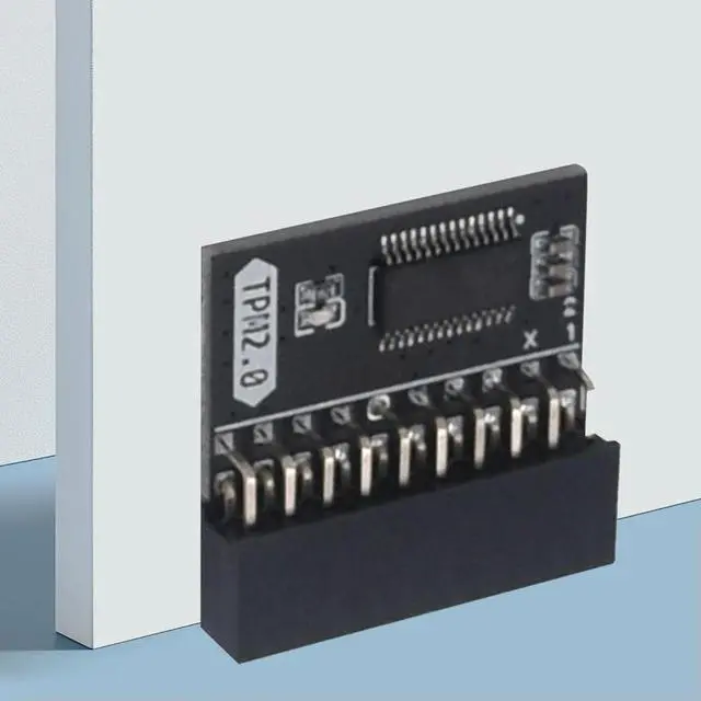 Alt view image 3 of 4 - TPM 2.0 Encrypted Security Module Board TPM2.0 Module TPM 2.0 Module Board for Motherboard