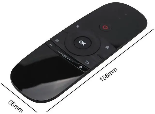 Alt view image 4 of 4 - Air Mouse Portable Remote Controller 2.4GHz Mini Infrared Learning Remote Control Micro USB Charging 300mAh for PC Projector