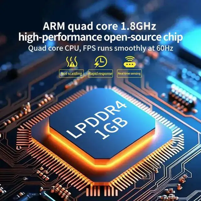 Alt view image 5 of 8 - RGB10 Max3 Retro Game Console 16G+64G 5.0 Inch Handheld Video Game Console For MAME PSP N64 GBA NDS Emulator Easy Install B