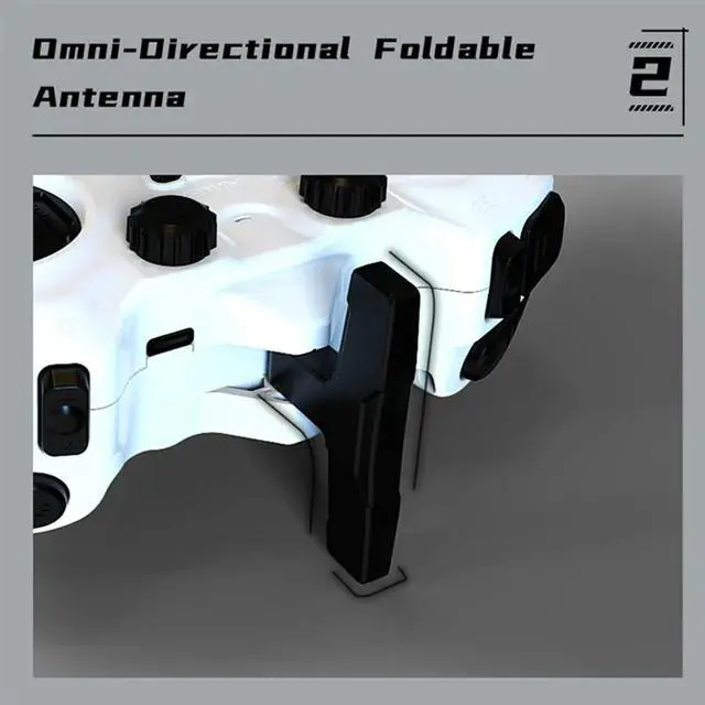 Alt view image 6 of 8 - Remote Controller TX Color Screen Transmitter Hall Sensor Gimbals ELRS 2.4G 100Mw 12CH For FPV RC Drone B