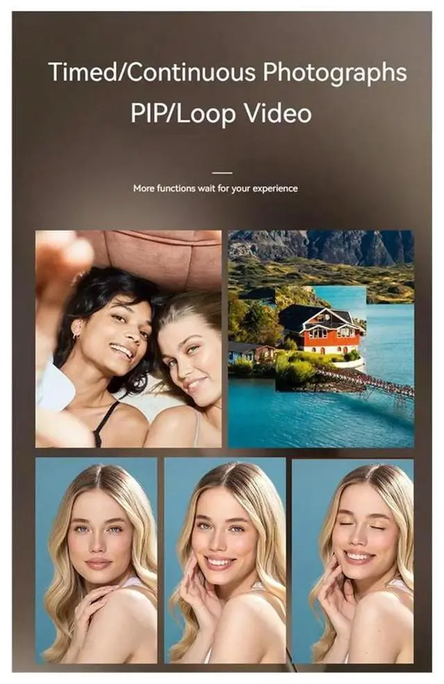 Alt view image 7 of 7 - NVC300 5K Digital Camcorder Camera Vintage Camera 96MP_L50A