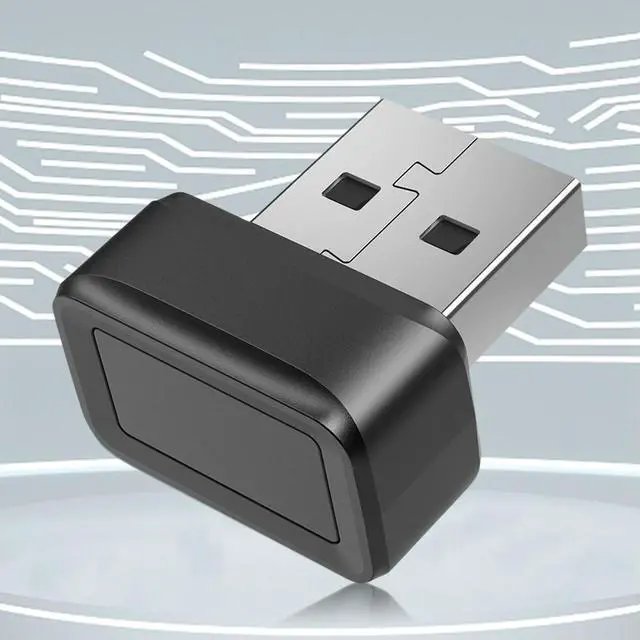 Alt view image 2 of 4 - USB Fingerprint Key Reader Anti-Spoofing Portable Security Key Hello Biometric Mini Security Key Dongle for PC Or Laptop