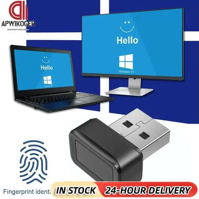 Main image of USB Fingerprint Key Reader Anti-Spoofing Portable Security Key Hello Biometric Mini Security Key Dongle for PC Or Laptop