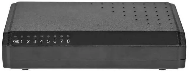 Main image of 8 Ports PoE Switch 6+2 POE 10/100M Ethernet Power Over without Power Adapter for Outdoor Cameras Accessories