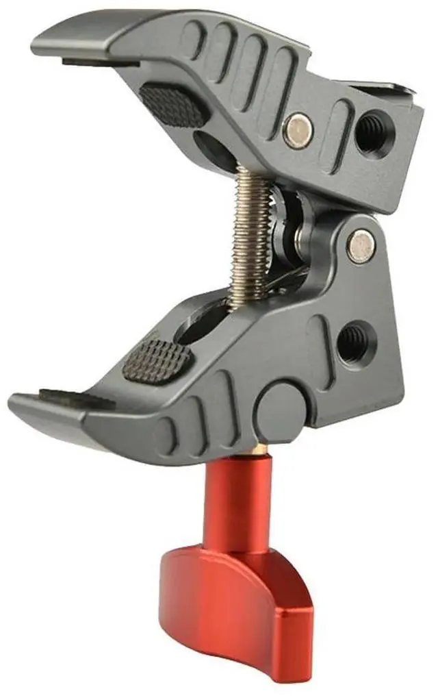 Main image of Crab-Shaped Super Clamp Camera Mount Clamp Crab Clamp Superclamp for Magic Arm and Rod System for Camera Monitor LED Light Ect