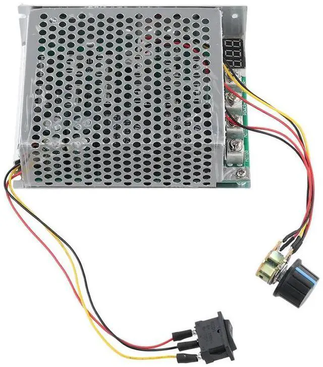 Alt view image 4 of 4 - DC Motor Drive Controller Module DC 10-55V DC PWM Motor Governor 100A 12V 24V 48V Forward/Reverse Electronic Components