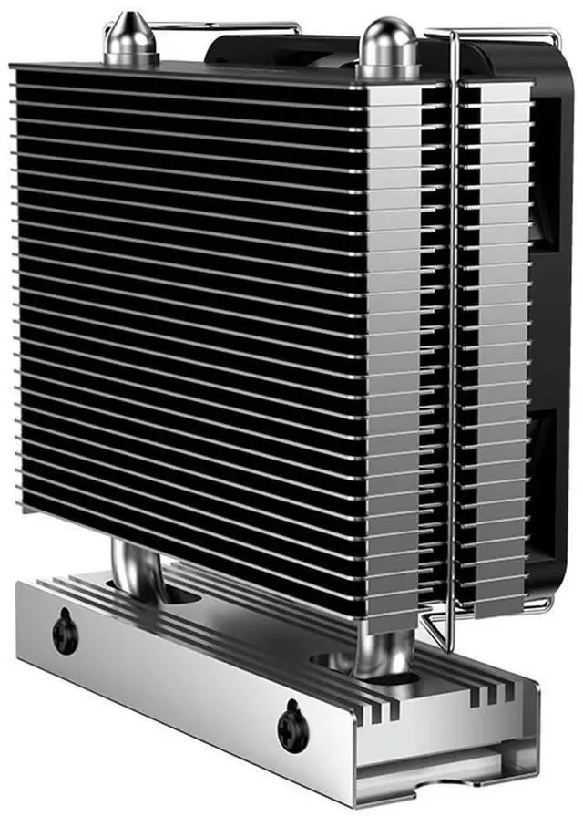 Alt view image 4 of 4 - M.2-THREE M.2 2280 SSD Heatsink Solid State Drive Radiator with 6010 Fan PCIe4.0/5.0 SSD Radiator Cooling Pad for PC