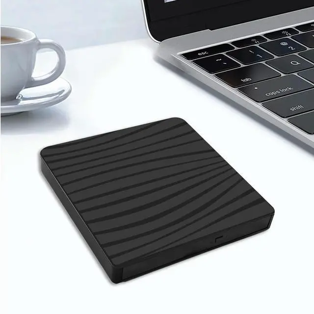 Alt view image 3 of 4 - CD Reader Rewriter Compatible with Win  OS CD/DVD Player USB3.0 Type-C Disk Duplicator Drive Plug and Play for Laptop Desktop