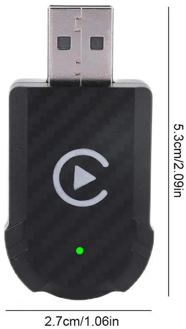 Alt view image 4 of 4 - Wired To Wireless Carplay & Android Auto AI Box USB Plug and Play OTA Online Upgrade for Factory Wired Carplay Android Auto Cars