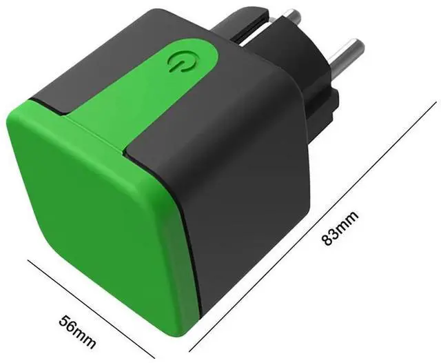 Alt view image 4 of 4 - Plug Mini Socket Outlet Socket Power Monitor Remote Timing Function Work with Alexa Google Assistant