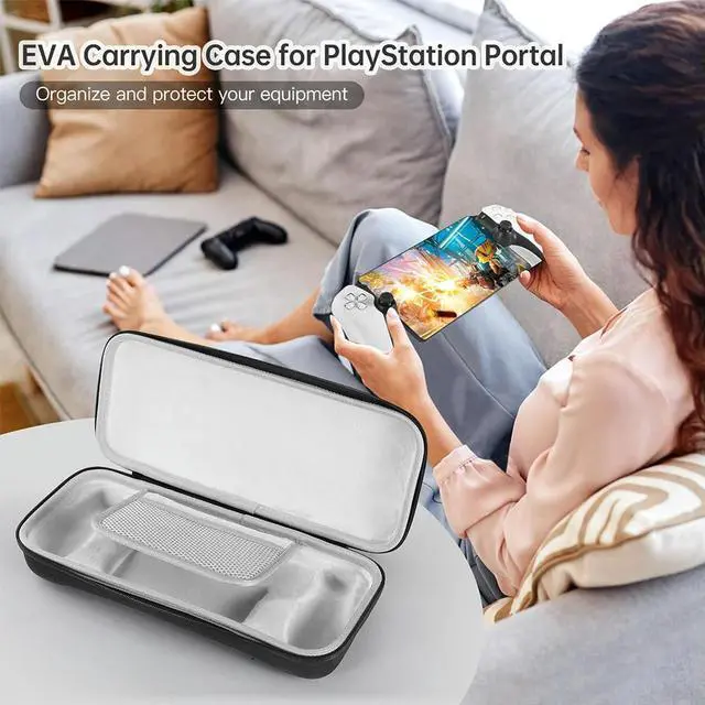 Alt view image 3 of 4 - Carrying Case Anti-Drop Travel Bag Portable Travel Case for Portal Remote Player for PS5 Portal