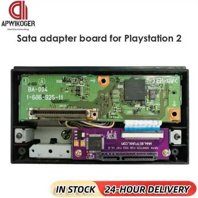 Main image of SATA Game Adapter Board Replacement Parts IDE Network Adapter Module Purple for PS2