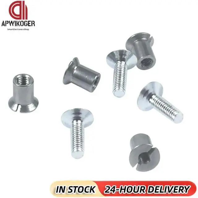 Main image of 24Pcs Nab HUB Screw Set Stainless Steel NAB Hub Take Up Reel Screw Set Universal for 10.5inch 1/4inch Reel Tape