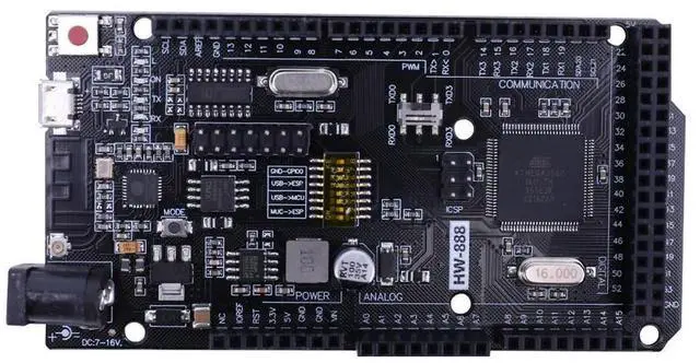 Main image of R3 ATMEGA2560 + ESP8266 USB-TTL CH340 Mega R3 ATmega2560+ESP8266 7-15V 32M Memory for WeMos MEGA 2560